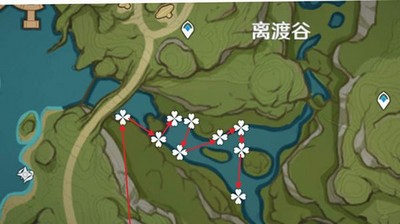 原神月莲收集路线是什么 哪里可以找到培养材料月莲