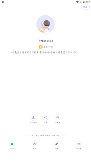 星光手帐图片