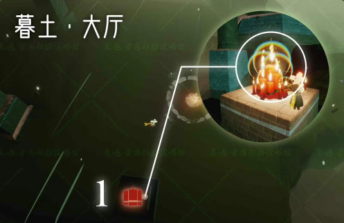《光遇》2022年9月6日大蜡烛具体位置攻略