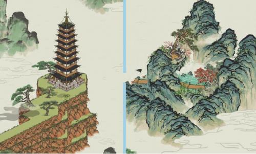 《江南百景图》飞来石孤崖拈春樱任务完成攻略