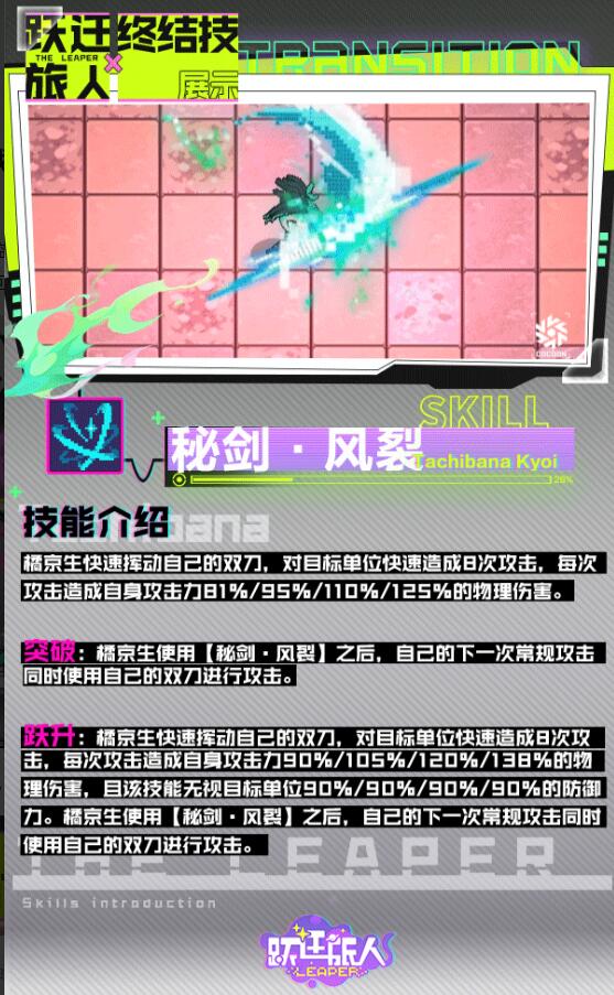 《跃迁旅人》橘京生介绍