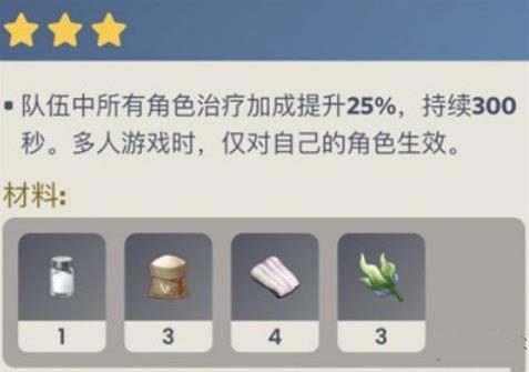 《原神》散兵特殊料理一览