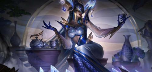 《英雄联盟》至臻冰女青花瓷皮肤介绍