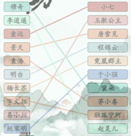 1675222583452163.png 《汉字找茬王》连线他的女主通关图文攻略