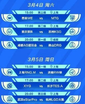 《王者荣耀》KPL2023年春季赛赛程介绍