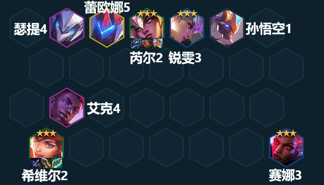 《云顶之弈手游》坚守防线阵容推荐