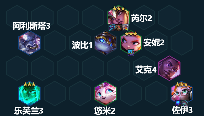 《云顶之弈手游》坚守防线阵容推荐