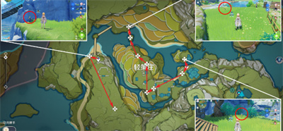 《原神》绝云椒椒收集路线介绍
