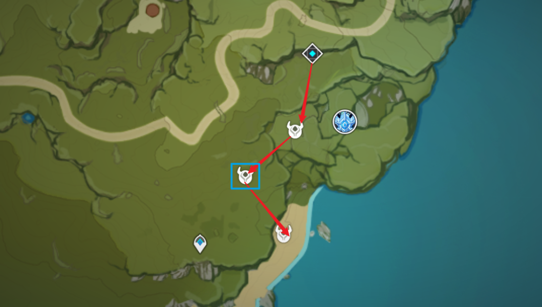 《原神》3.5版本骗骗花讨伐路线怎么走