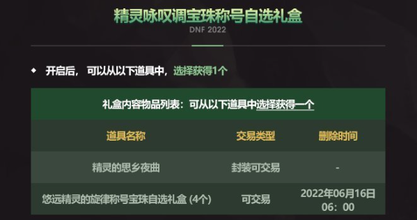 《地下城与勇士》2023年五一劳动套称号属性介绍
