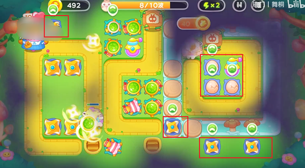 《保卫萝卜4》绿野奇缘55关玩法攻略