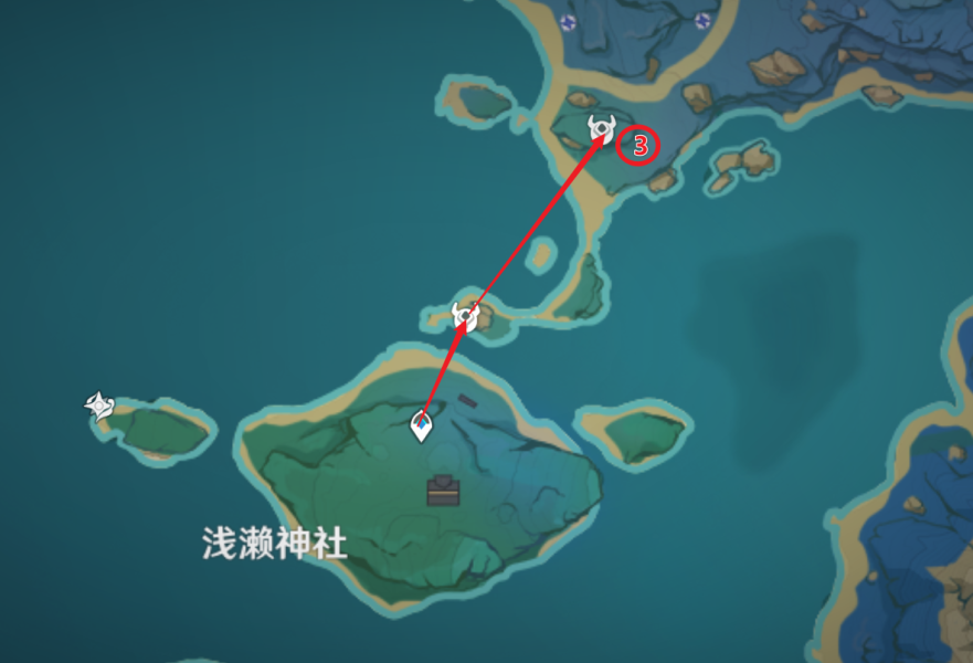 《原神》3.5版本骗骗花讨伐路线怎么走