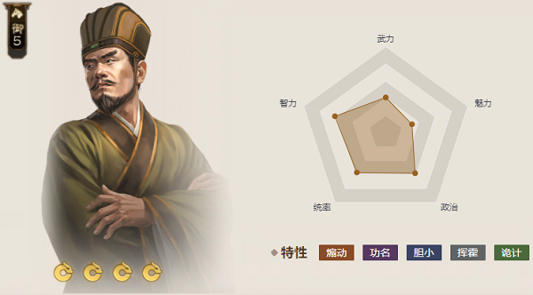  《三国志战棋版》红木阮属性介绍